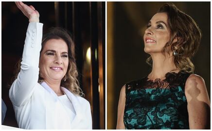 Sencillo y elegante, el look de Beatriz Gutiérrez Müller en los festejos patrios