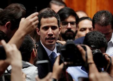 Guaidó afirma que se reuniría con chavistas para cesar "usurpación" de Maduro