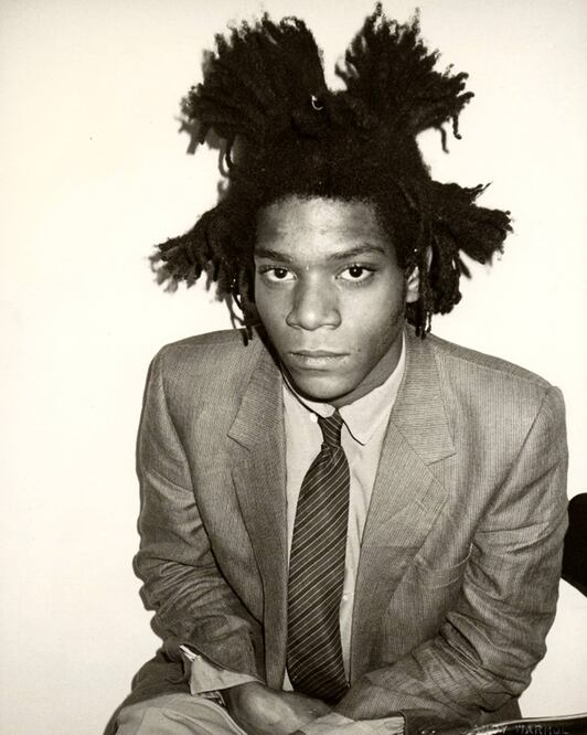 Tras su muerte, la obra de Basquiat se convirtió en una de las más valoradas de las subastas de arte contemporáneo (ARCHIVO. EFE)
