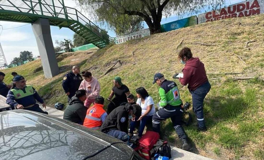 Reportan choque entre un vehículo particular y una grúa en la GAM (08/01/2025). Foto: Especial