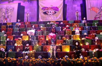 ¡Ve a visitarla! Tlalpan instala mega ofrenda de Día de Muertos
