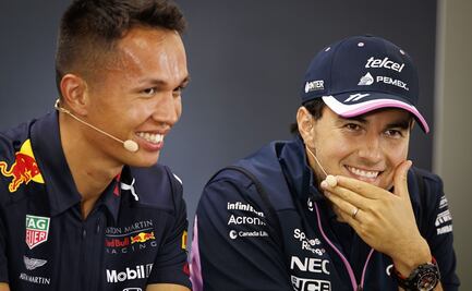 Alexander Albon dolido por la llegada de 'Checo' Pérez a Red Bull