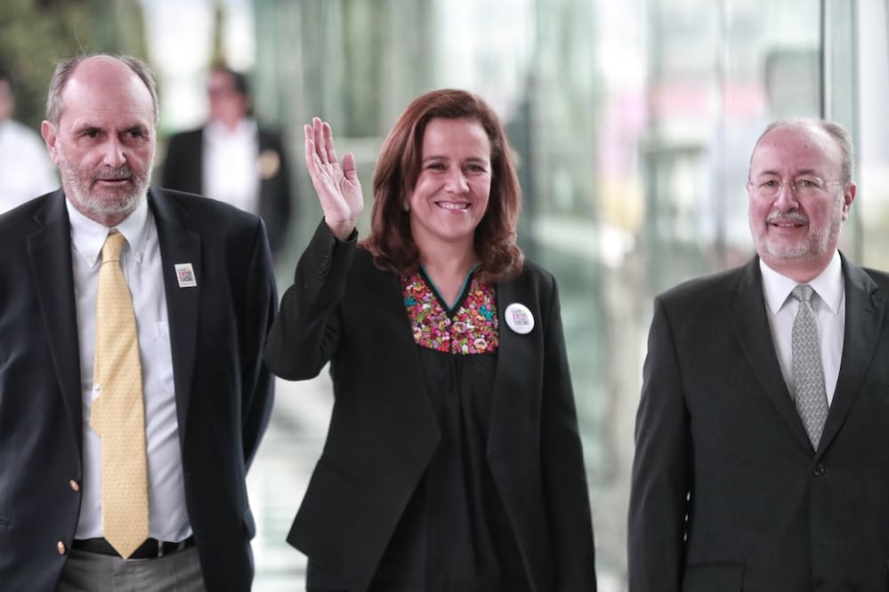 Margarita Zavala en el Foro Nacional de Turismo. Foto: Alejandra Leyva