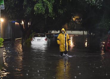 Lluvia del miércoles, de las más intensas en 20 años, afirma Sheinbaum