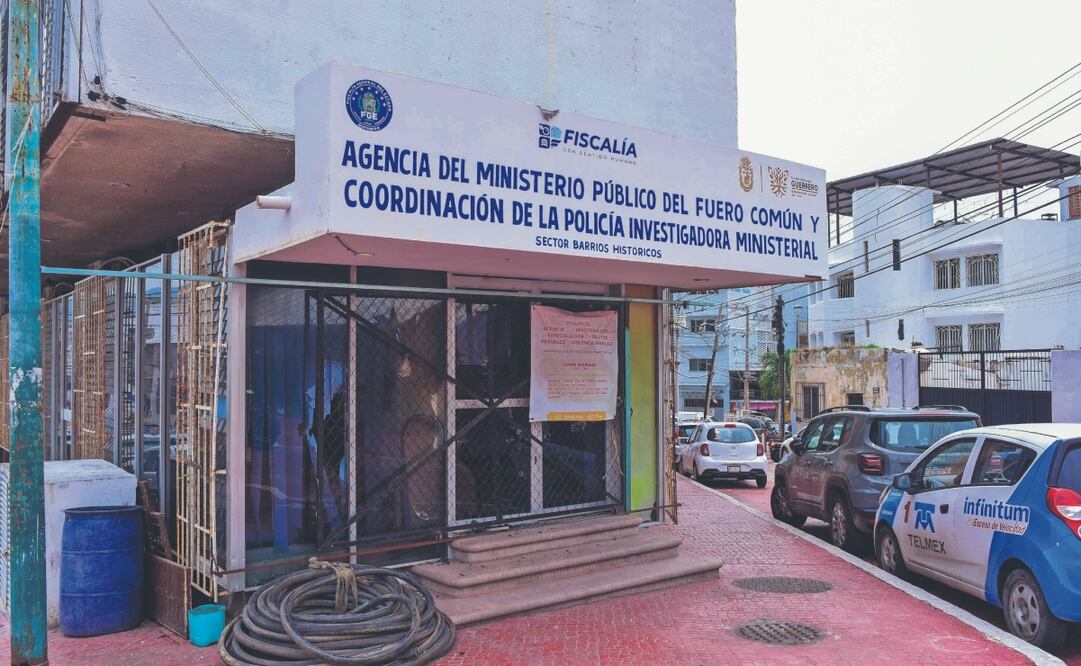 La agencia del Ministerio Público del fuero común de Acapulco fue atacada a balazos la noche del martes. Foto: de CARLOS ALBERTO CARBAJAL. CUARTOSCURO