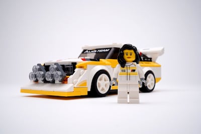 Audi y Lego homenajean a Michele Mouton con miniatura