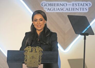 "El reto es grande, pero no imposible”, dice gobernadora de Aguascalientes