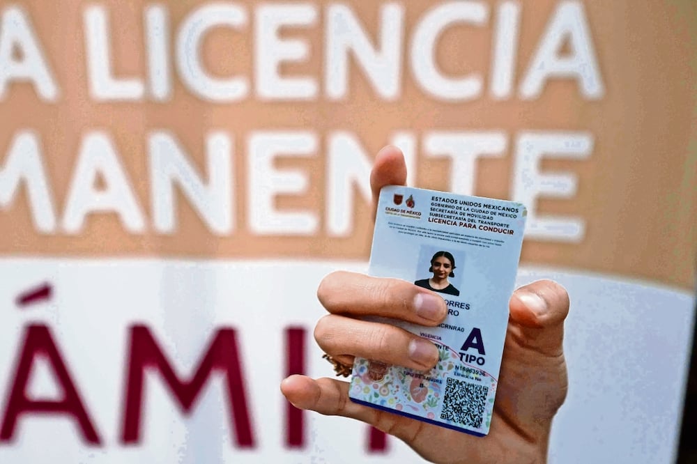 Autoridades han señalado que la licencia se continuará expidiendo en 2026. Este año tuvo un costo 1,500 pesos. Foto: Archivo EL UNIVERSAL