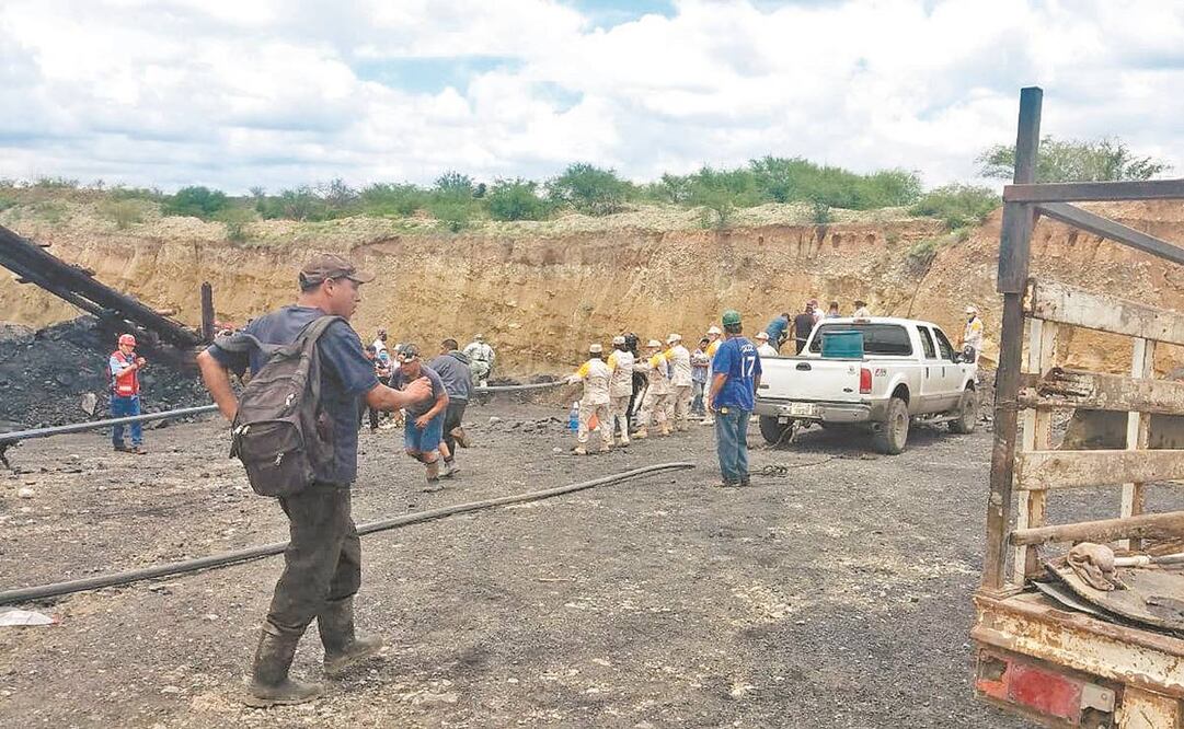 En la mina de carbón Micarán murieron siete trabajadores y lograron salir con vida 10. Foto: Especial.