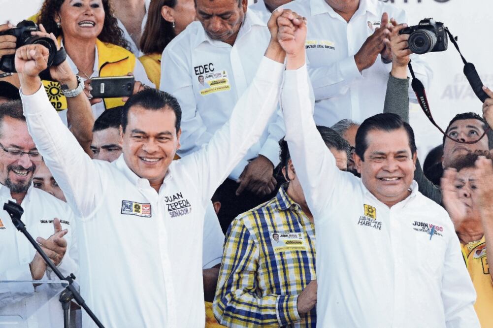 Confianza. Juan Hugo de la Rosa cerró campaña en Nezahualcóyotl y dijo que continuará acciones pendientes (CORTESÍA)