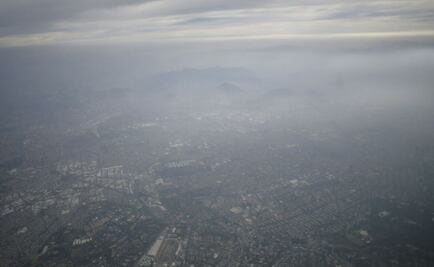 Se registra inversión térmica en el Valle de México