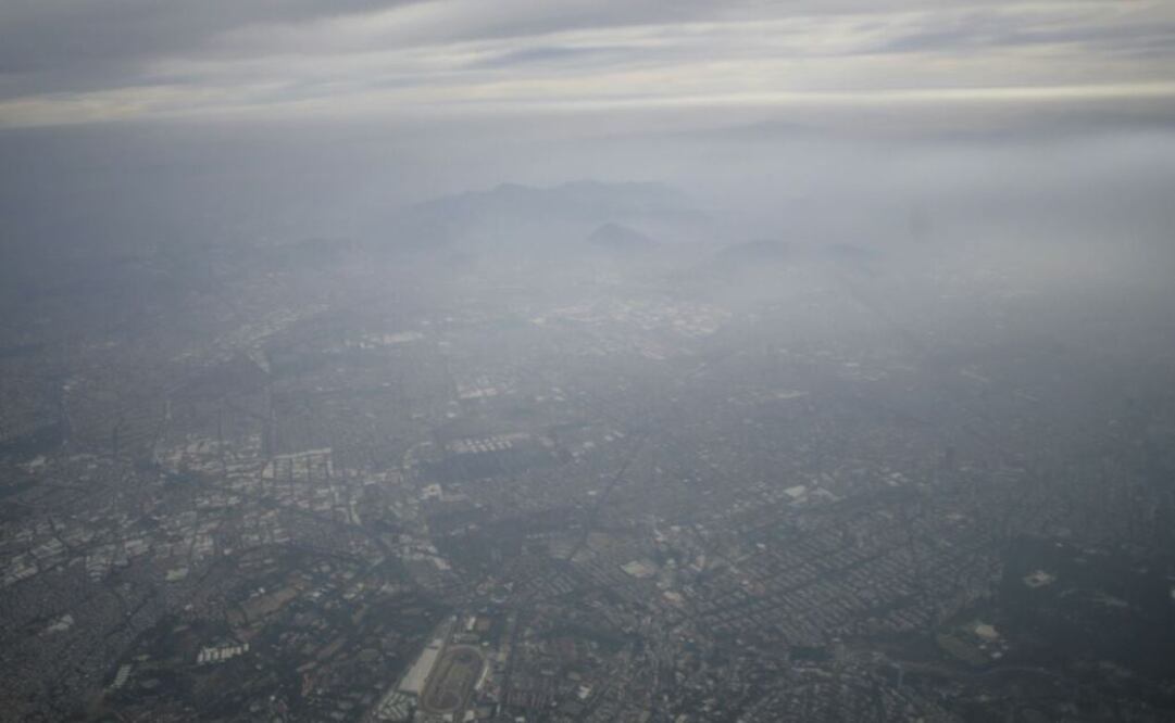Se registra inversión térmica en el Valle de México