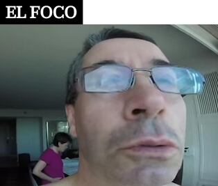 El Foco. Grabó su cara en vez de Las Vegas