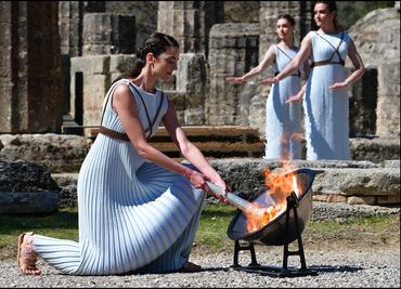 Por Covid-19, posponen el relevo de la antorcha olímpica