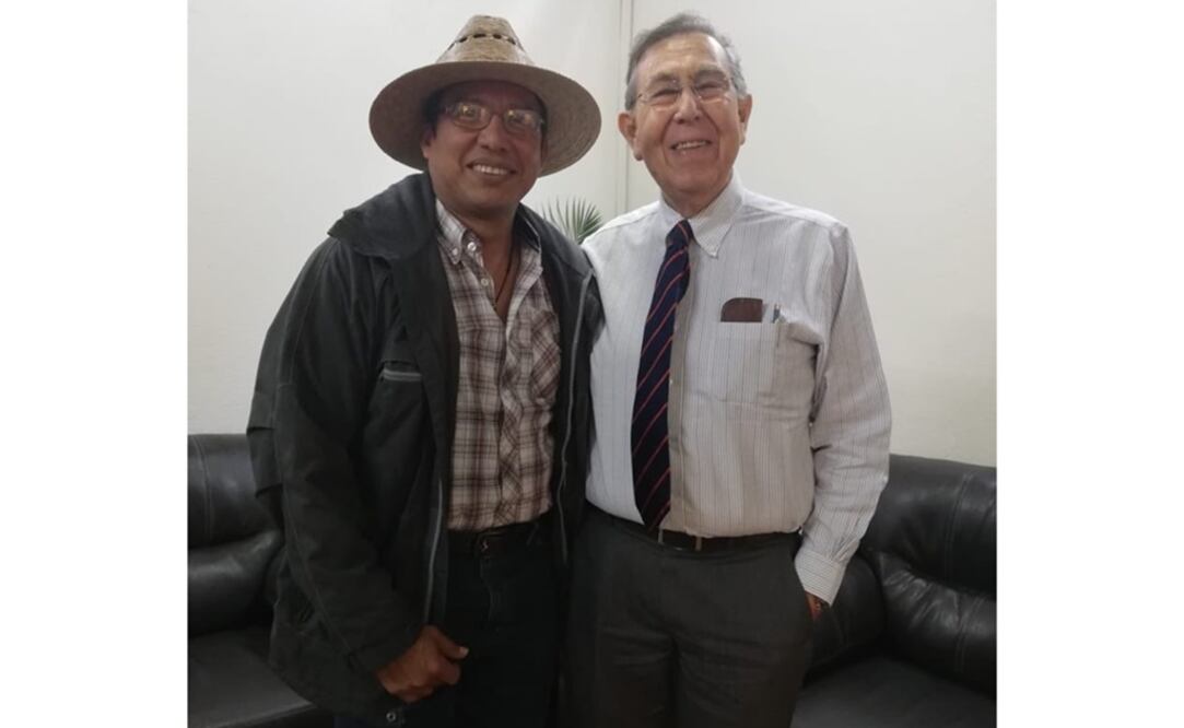 Cárdenas se reunió este jueves con el opositor nicaragüense Henry Ruiz Condega, de la Caravana Internacional de la Articulación de Movimientos Sociales de Nicaragua. Foto: Twitter @c_cardenas_s