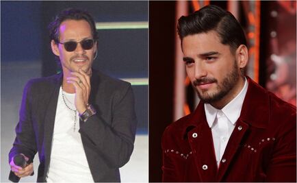 Marc Anthony presume beso con Maluma