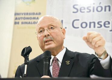 Rector de la UAS, de pechito ante la austeridad