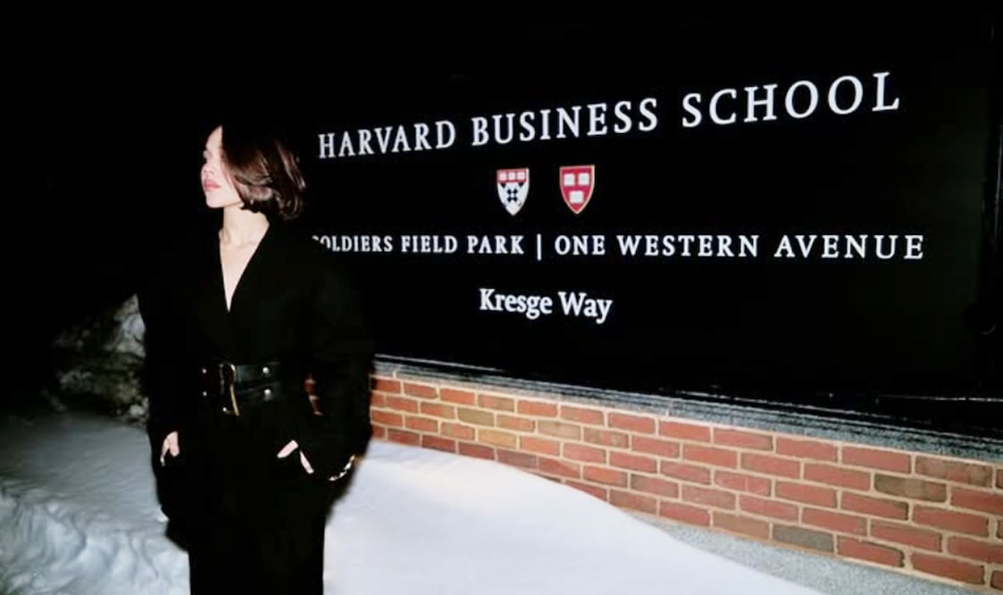 Danna, reconocida en Harvard.
Foto: Instagram