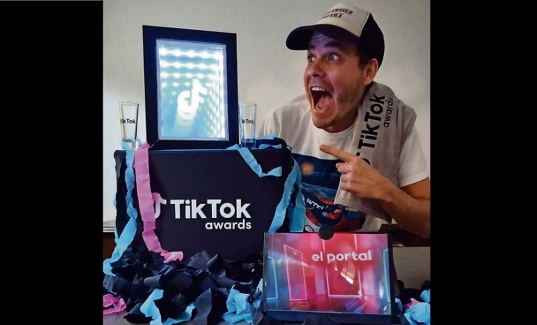 Actualmente el joven de 32 años originario de Veracruz tiene en TikTok 27.8 millones de seguidores. Cortesía