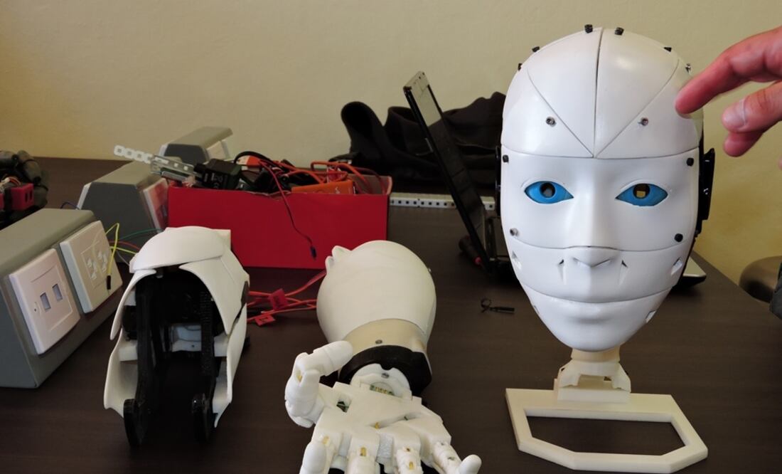 El robot será capaz de mover sus extremidades reproduciendo los movimientos del cuerpo humano. (FOTO: Conacyt)