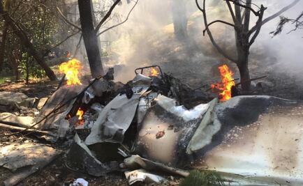 Desplome de avioneta en Atizapán deja dos muertos