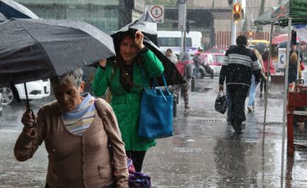 Lluvia, granizo y descargas eléctricas se prevén para hoy en el Valle de México