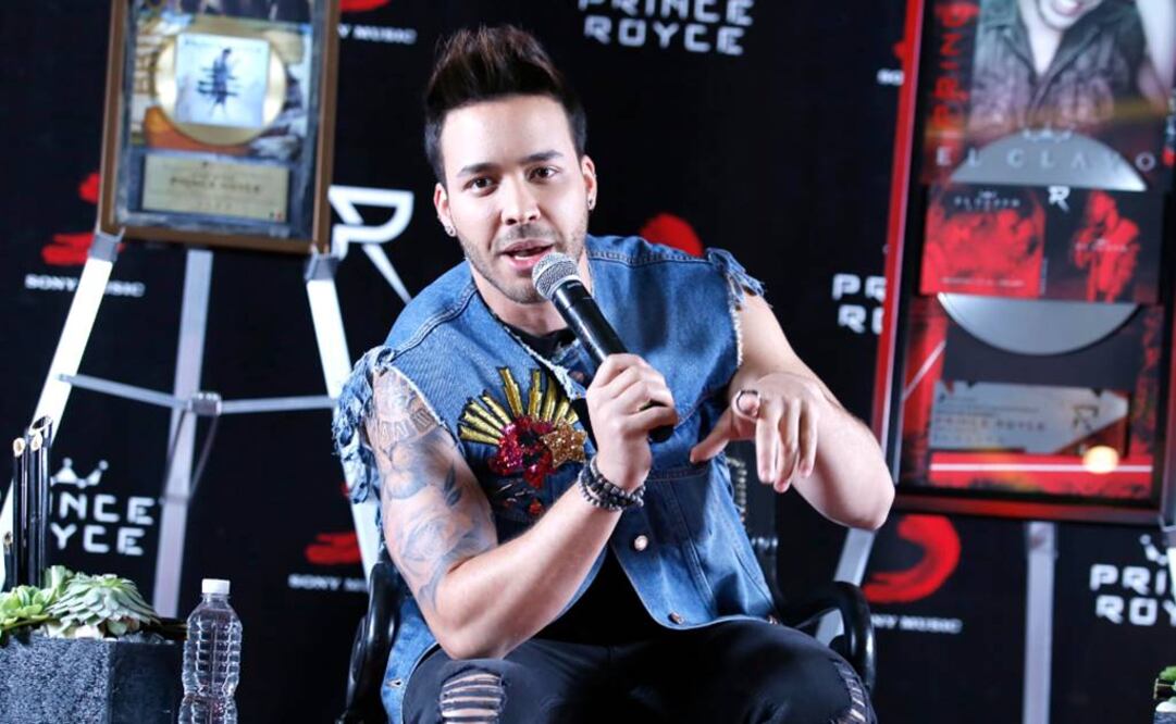 Prince Royce promocionó en la capital su sencillo "El clavo" Foto: Agustín Salinas / Agencia EL UNIVERSAL