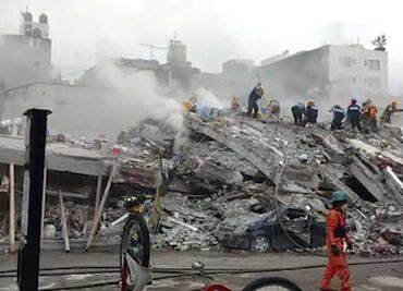 Finalizan rescates en edificio de Petén