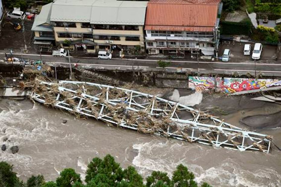 Inundaciones por fuertes lluvias en Japón dejan 54 muertos