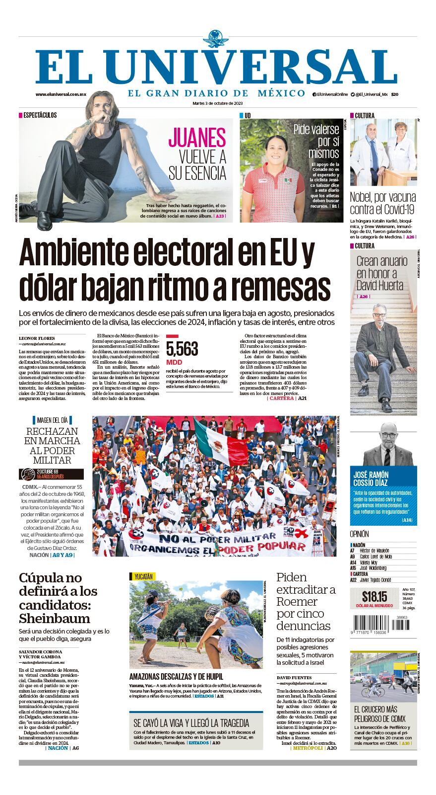 Portada impresa