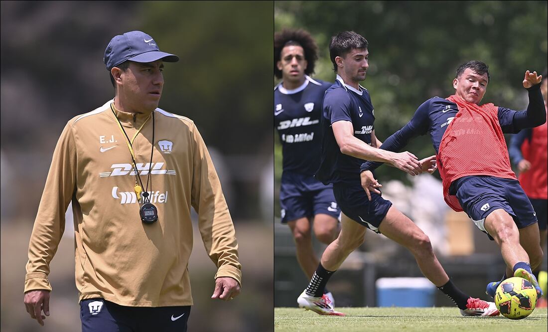 Pumas recuperó a Ignacio Pussetto para el juego del Play-In contra Monterrey, pero Lisandro Magallán se mantiene lesionado / FOTOS: Imago7