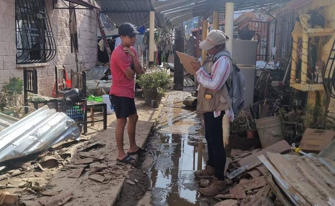 “La gente nos está recibiendo muy bien en las comunidades”, destacó la funcionaria. Foto: X @A_MontielR