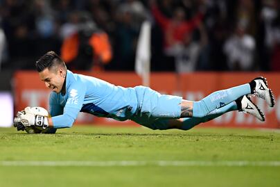 Los penaltis atajados de Alfredo Saldívar