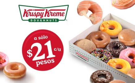 Krispy Kreme lanza promoción especial de todas sus donas a 21 pesos; ¿cuándo y cómo aplica?