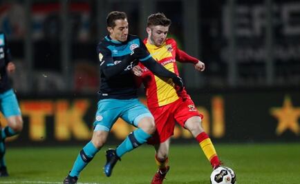 Con gol del mexicano Andrés Guardado, PSV vence 3-1 al Go Ahead Eagles