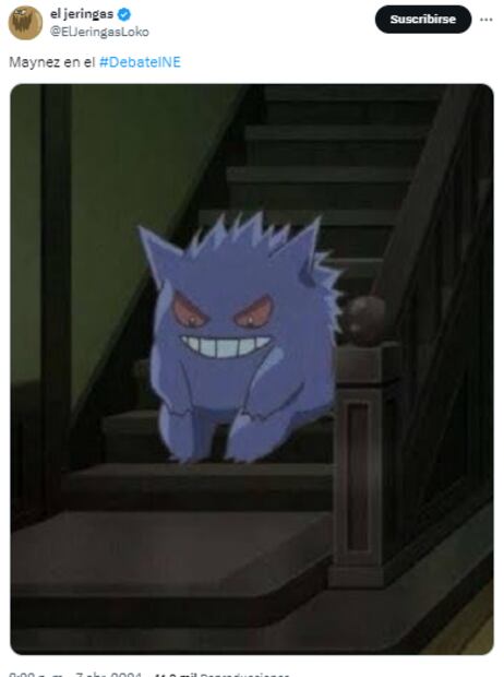 Memes Debate Presidencial 2024. Foto: Captura de pantalla