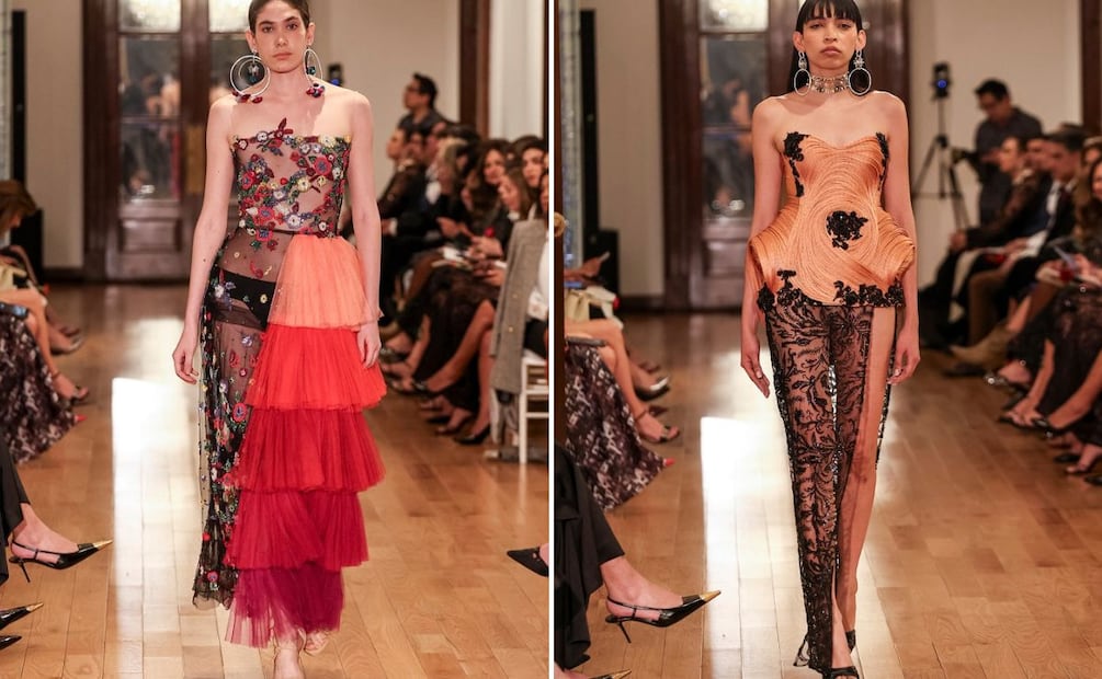 Sensualidad con elegancia en sus diseños. Foto: Esteban Torreblanca. EL UNIVERSAL