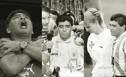 Maradona y sus constantes escándalos con las drogas