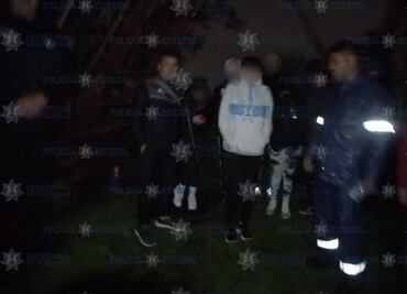 Por lluvia 7 personas se quedan atrapadas en el Parque Estatal Sierra de Guadalupe; policías los rescatan