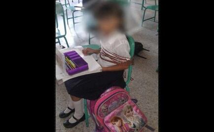 DH investiga caso de niña amarrada a su pupitre