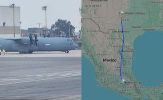 Avión militar de Estados Unidos aterriza en Aeropuerto de Toluca y regresa a base estadounidense; no hay reporte oficial
