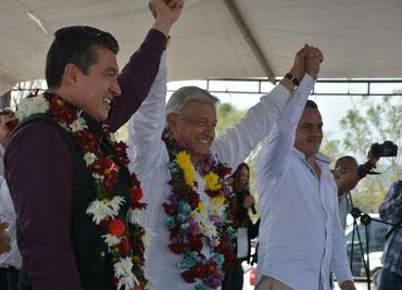 Blanco, precandidato de Morena en Morelos, dice AMLO