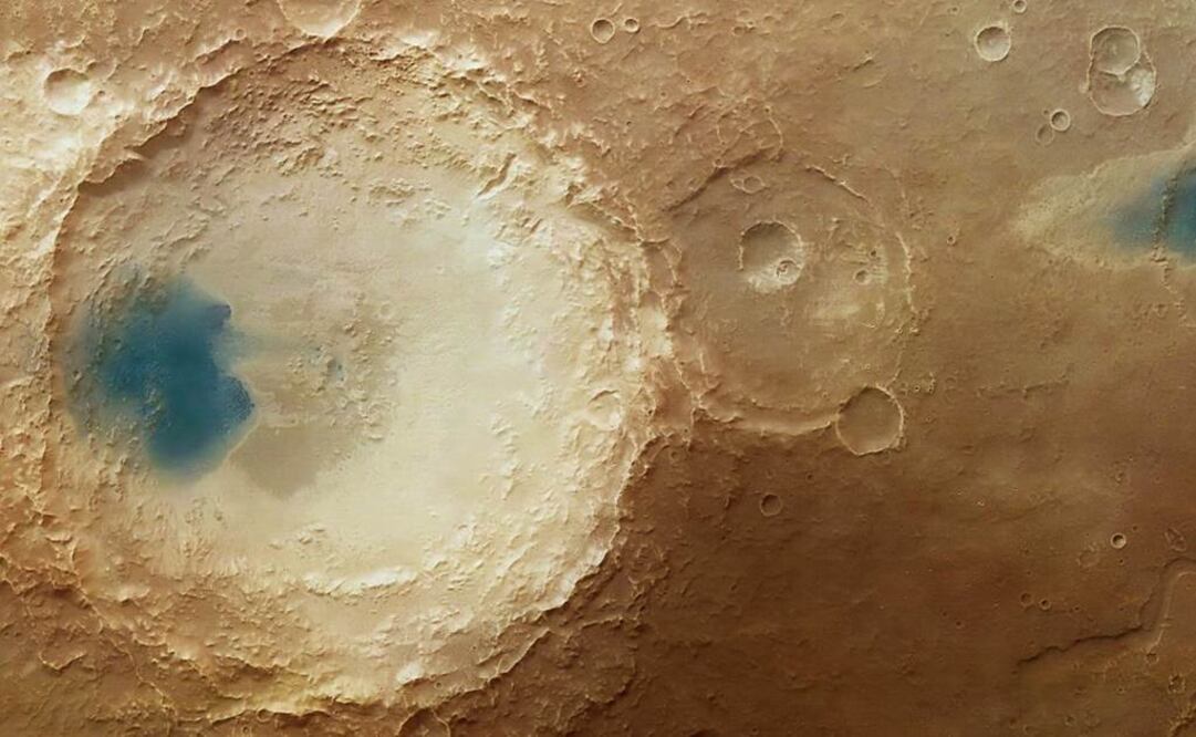 La imagen fue capturada por la cámara estéreo de alta resolución de Mars Express el 19 de noviembre de 2014. Foto: ESA 