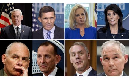 Ellos son todos los que han dejado la administración de Trump... hasta ahora