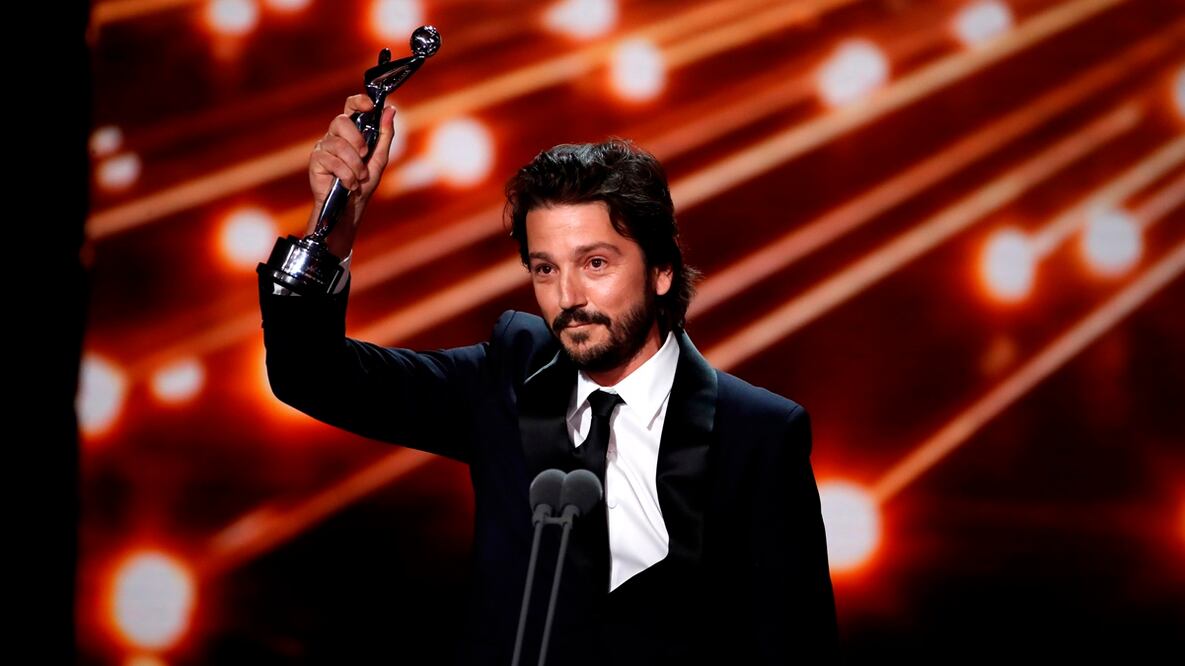 Diego Luna, galardonado. Foto: Agencias