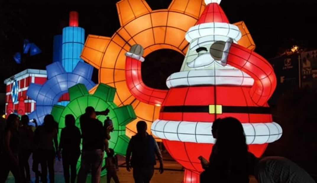 Disfruta de Luztopía 2019, el festival de luces navideñas