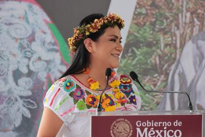 Ariadna Montiel destaca apoyos para pueblos indígenas; 2 mil 600 comunidades en Veracruz recibirán mil 400 millones de pesos