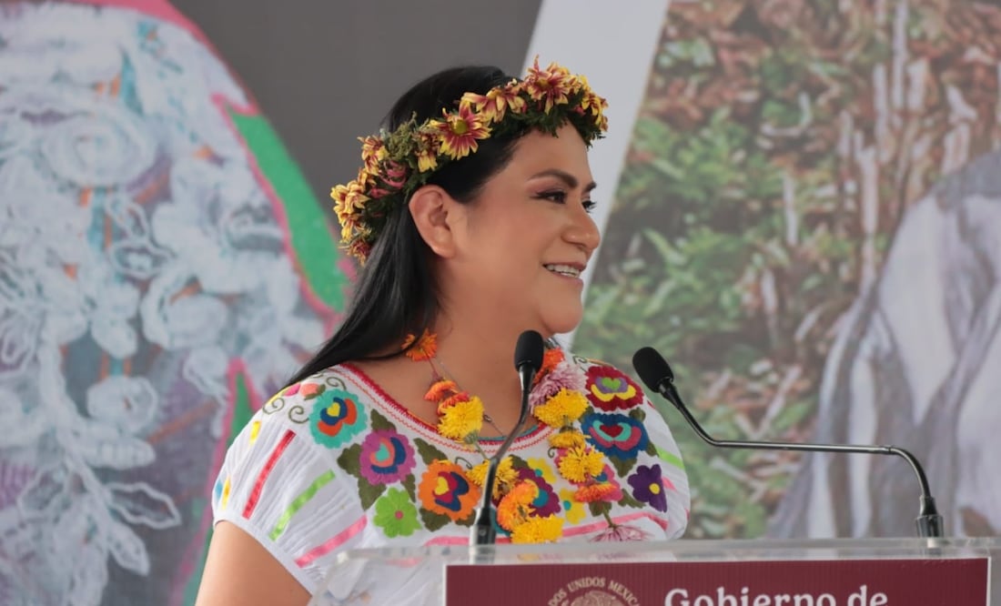 La secretaria del Bienestar, Ariadna Montiel Reyes. Foto: Especial