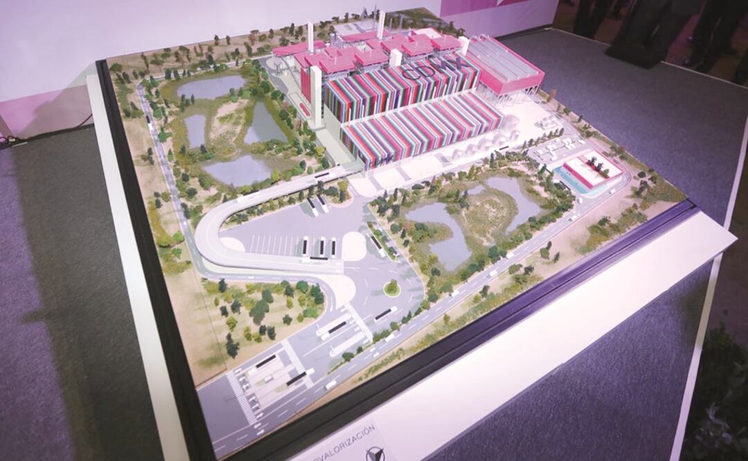 Maqueta de la Planta de Termovalorización (Foto: Archivo)