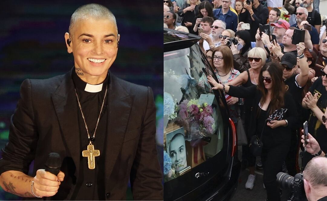 Hoy fue el funeral de Sinéad O´Connor, quien perdió la vida el pasado 26 de julio. 
Fotos: AP